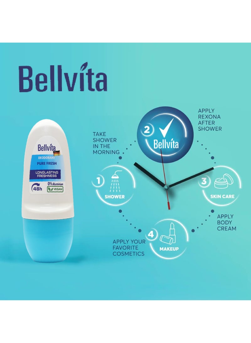 بيلافيتا بيتال فرش مزيل عرق المنعش من بيلافيتا 50 مل - Image 3