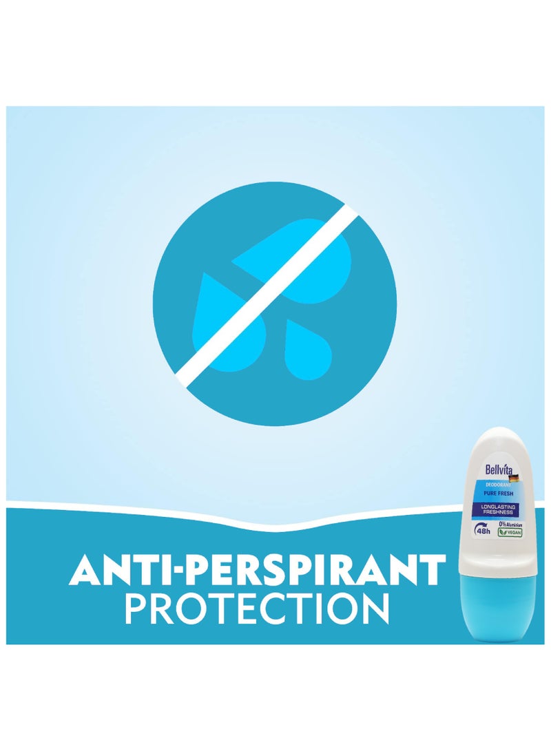 بيلافيتا بيتال فرش مزيل عرق المنعش من بيلافيتا 50 مل - Image 5