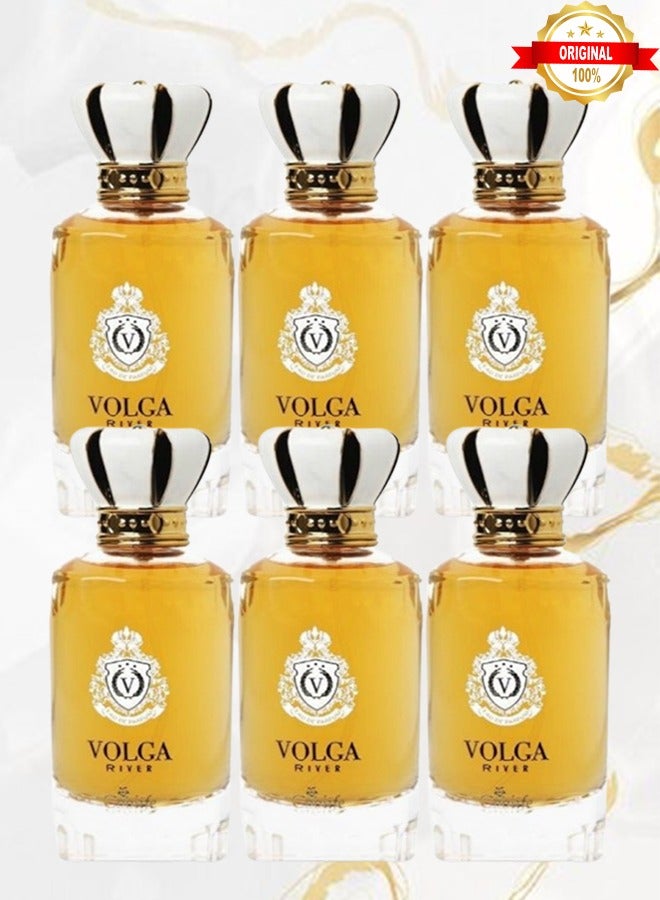 Coollife 6 Pieces Volga River Perfume 100ml EDP - Image 1
