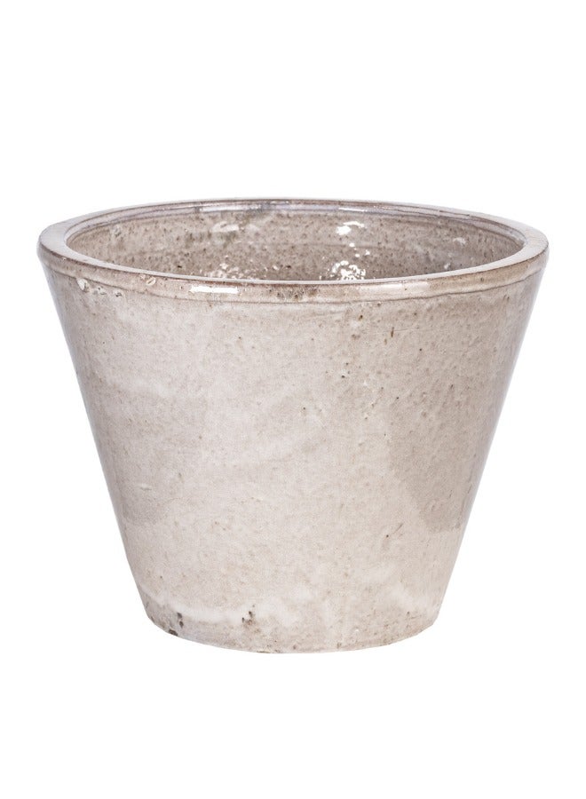 Gulf Flowers Gulf Flowers Plant Pot BLANC – Minimalist & Stylish Decorative Planter for Home & Office 