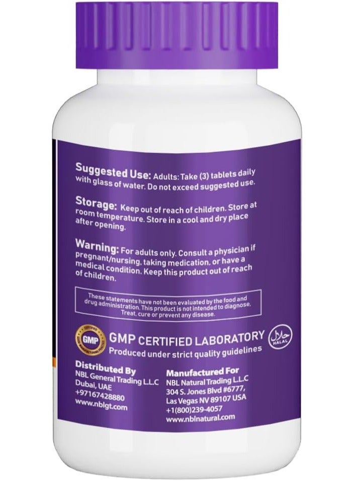 Nbl Natural Hydrolysed Marine Collagen 2500Mg Tablets 120'S