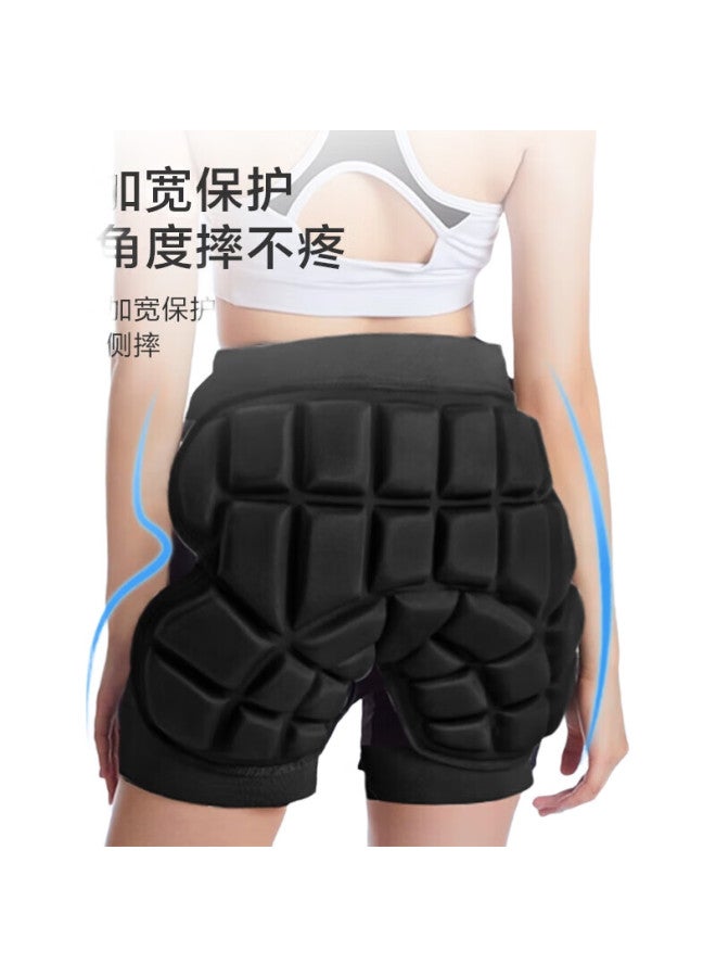 JD.com Jingzao Children'S Anti-Fall Pants, Roller Skating Skateboarding Skiing Ice Skating Protective Gear, Outdoor Sports Hip Pad, Blue - Image 2