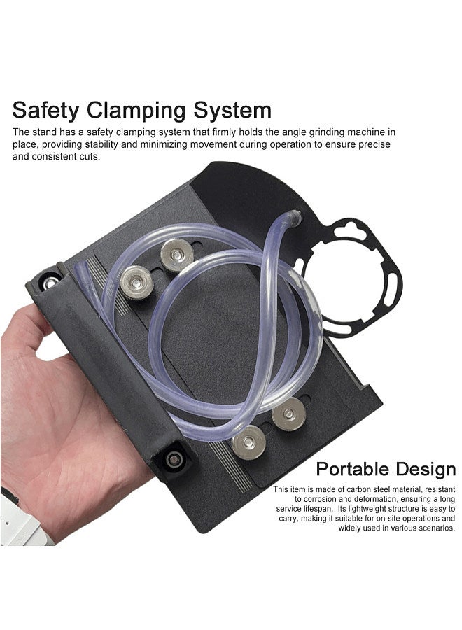 100-Type Angle Grinder Stand Universal Chamfering Tool Portable 45° Tile Chamferer for Tile Stone Wood Marble