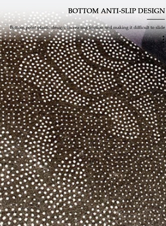 DUNISO قطعتان من سجاد ودواسات المطبخ غير القابلة للانزلاق، مجموعة سجادة مضادة للتعب في مدخل المطبخ، سجادة أرضية خلفية للمطبخ والحمام والمكتب 40*60 سم&amp;40*120 سم - Image 3