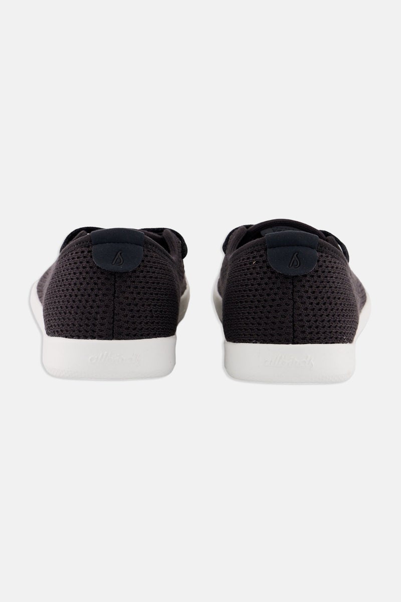 Allbirds Women Wide Tree Skippers Lace Up Running Shoes, Dark Grey - Image 3