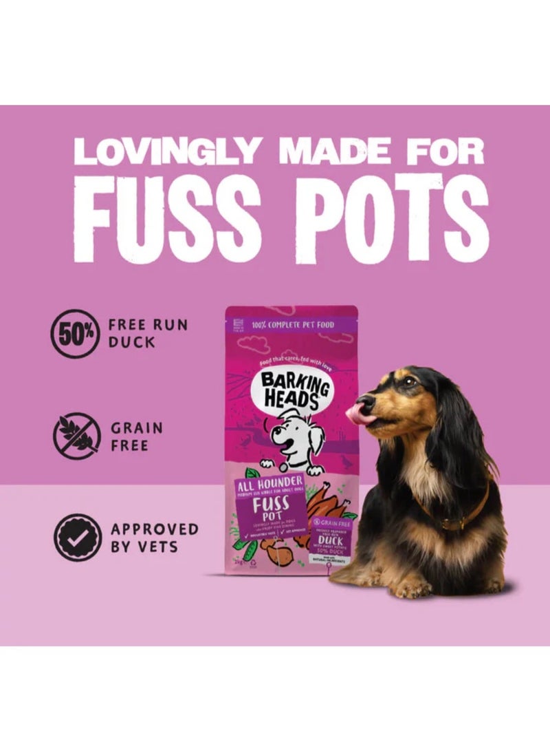 Barking Heads All Hounder Fuss Pot Duck Dry Dog Food - 2kg - Image 5