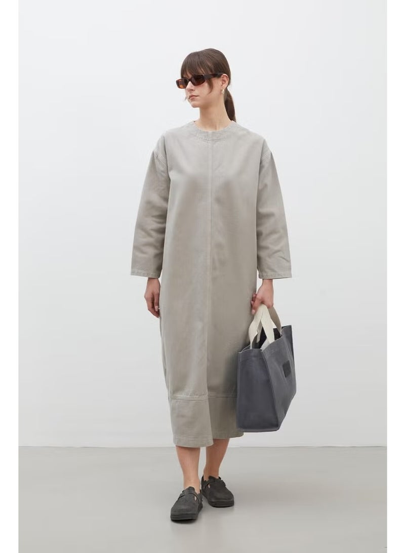 Manuka Belted Long Sleeve Dress - Image 2
