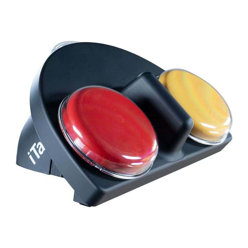AbleNet iTalk2 Portable AAC SpeechGenerating Device for Nonverbal Communication with Two Message Buttons DualMessage AAC Communication Device Product Number 10000045 - Image 3