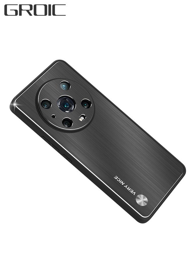 GROIC Honor Magic 4 PRO Phone Case 6.81 Inch, Stainless Steel Protective Cover, Durable, Anti-Slip, Anti-Fingerprint, Shockproof Smartphone Protector Case - Image 1