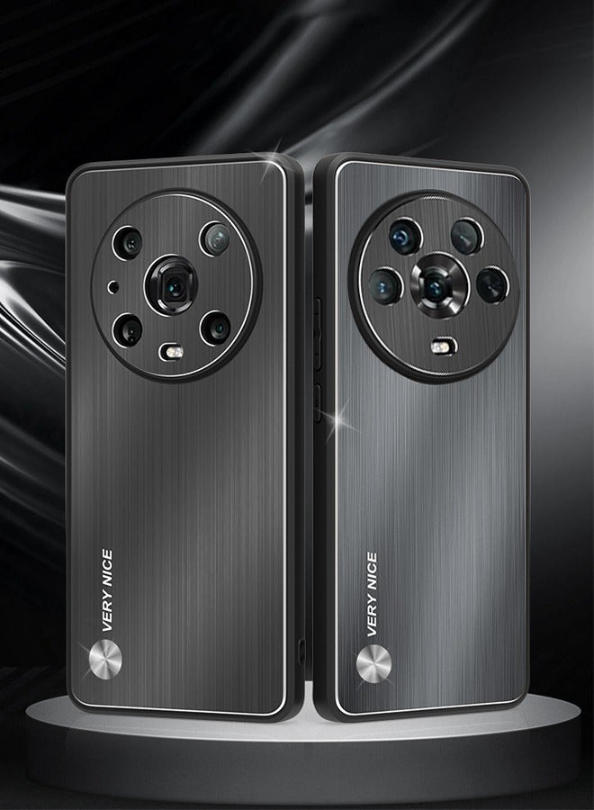 GROIC Honor Magic 4 PRO Phone Case 6.81 Inch, Stainless Steel Protective Cover, Durable, Anti-Slip, Anti-Fingerprint, Shockproof Smartphone Protector Case - Image 2