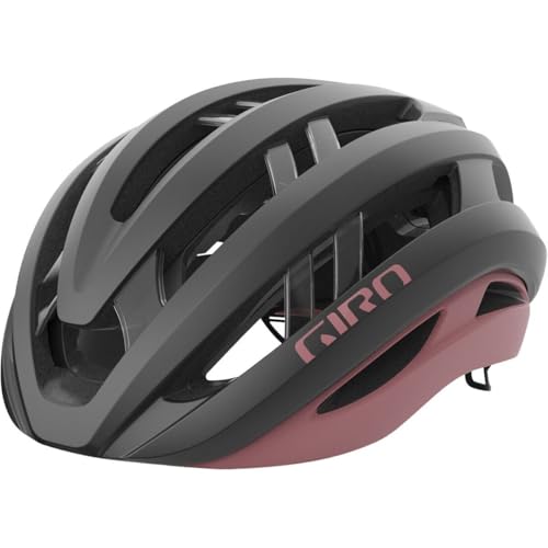 Giro Aries Spherical Adult Road Bike Helmet Matte Metallic CoalDusty Rose Small 5155 cm - Image 1