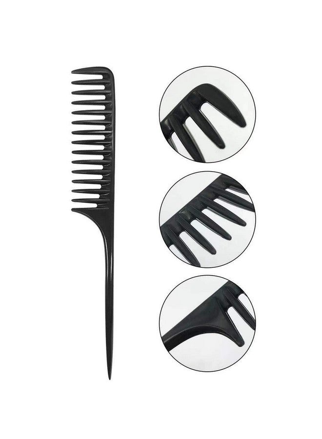 Wapodeai Wide Tooth Comb Detangling Hair Brush Anti Static Heat Resistant Hair Comb Suitable For All Kinds Of Hair. - Image 4