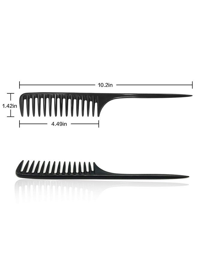 Wapodeai Wide Tooth Comb Detangling Hair Brush Anti Static Heat Resistant Hair Comb Suitable For All Kinds Of Hair. - Image 2