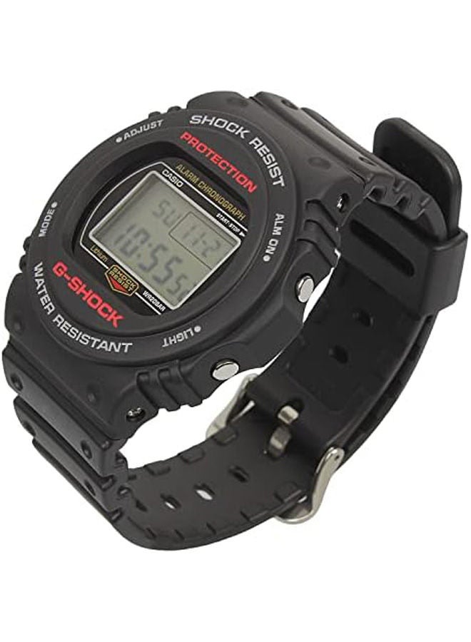 CASIO Resin Digital Wrist Watch DW-5750E-1DR - Image 2