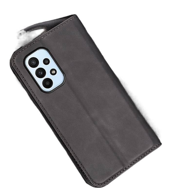 غطاء MagSafe | رمادي PU | حامل بطاقات | حماية من السقوط | مقاوم للصدمات لـ Samsung S25 Ultra / Samsung S25 - Image 3