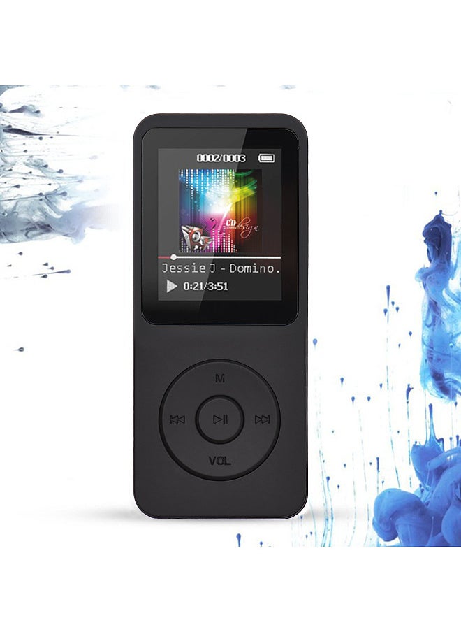 Generic - Portable MP4 Player with 32GB Memory Card MP3 Music Player 1.77 Inch LCD Screen Video Player Photo Viewer Support Music FM Radio Video E-book Recorder - Image 1