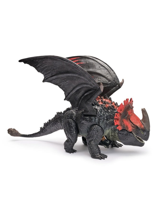 DreamWorks How to Train Your Dragon World of Berk Red Death Chompin Rampage Action Figure - Image 3