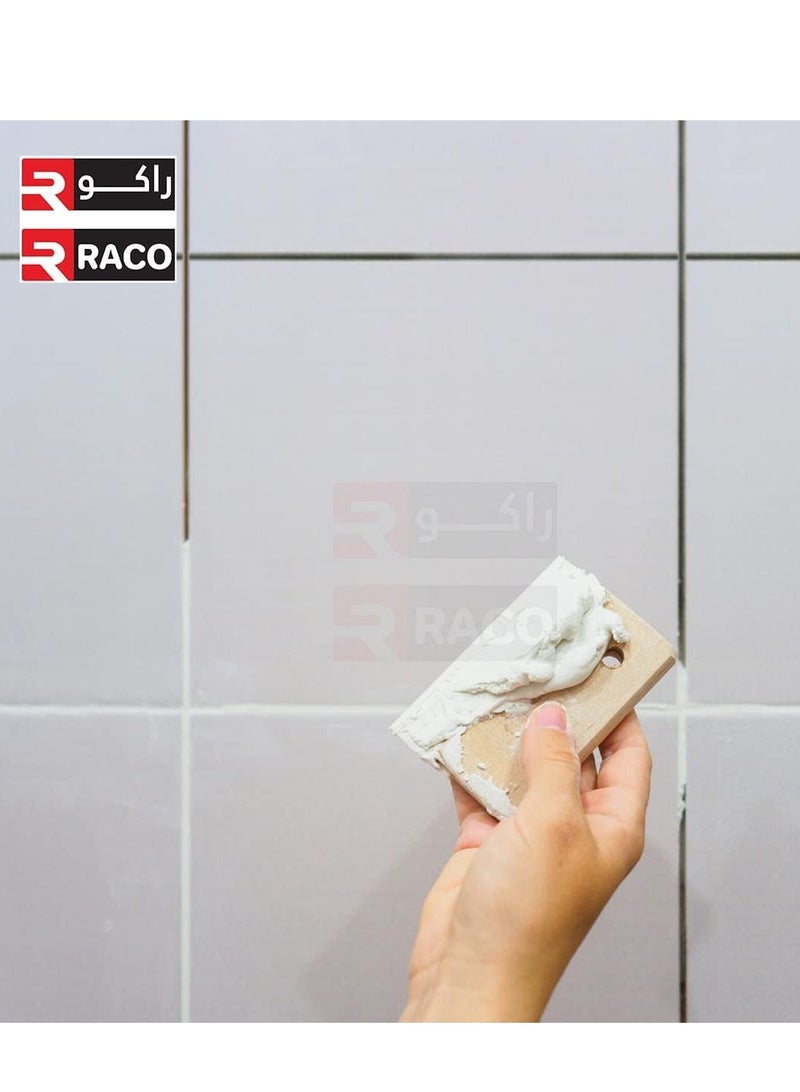 RACO RACO Cement Tile Grout for Filling Tile Joints 1KG WHIITE  - Image 3