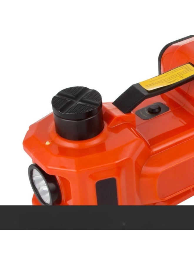 توبيز رافعة سيارات كهربائية من توبي، 5 أطنان، 12 فولت، رافعة هيدروليكية (نطاق الرفع: 6.1-17.7 بوصة) مع منفاخ هواء، رافعة كهربائية للسيارات وسيارات الدفع الرباعي وسيارات السيدان وسيارات الميني فان، لتغيير الإطارات، طقم إصلاح طوارئ في المرآب - Image 3