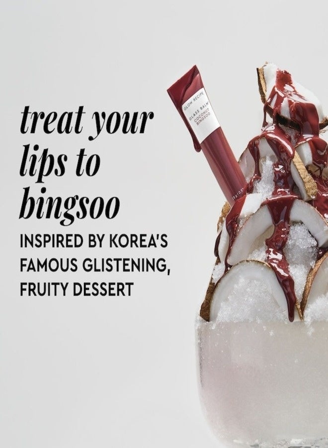 glow receipe Glow Recipe Glass Balm Lip Treatment Coconut Bingsoo (Sheer Cool Brown) — 0.52 oz / 15 g - Image 5