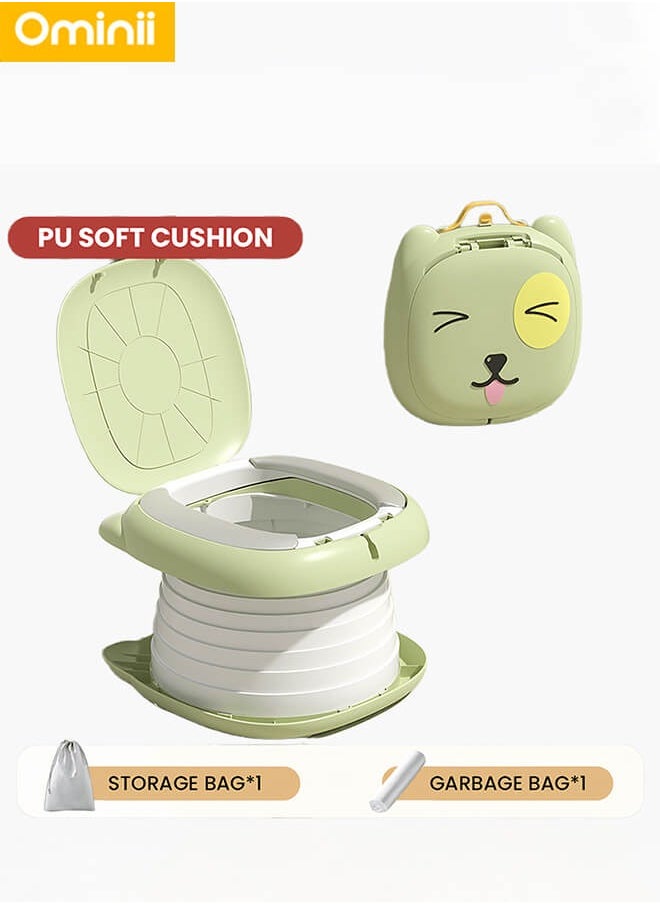 Ominii Travel Potty for Toddler,Portable Potty Training Toilet,for Indoor and Outdoor 2-in-1 Car Potty Chair,Folding Toilet,Toilet Male and Female Baby,Portable Outing Travel Car for Baby  - Image 3