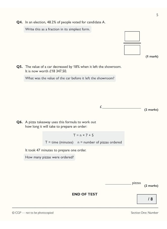 Functional Skills Maths: City & Guilds Level 2 - 10-Minute Tests