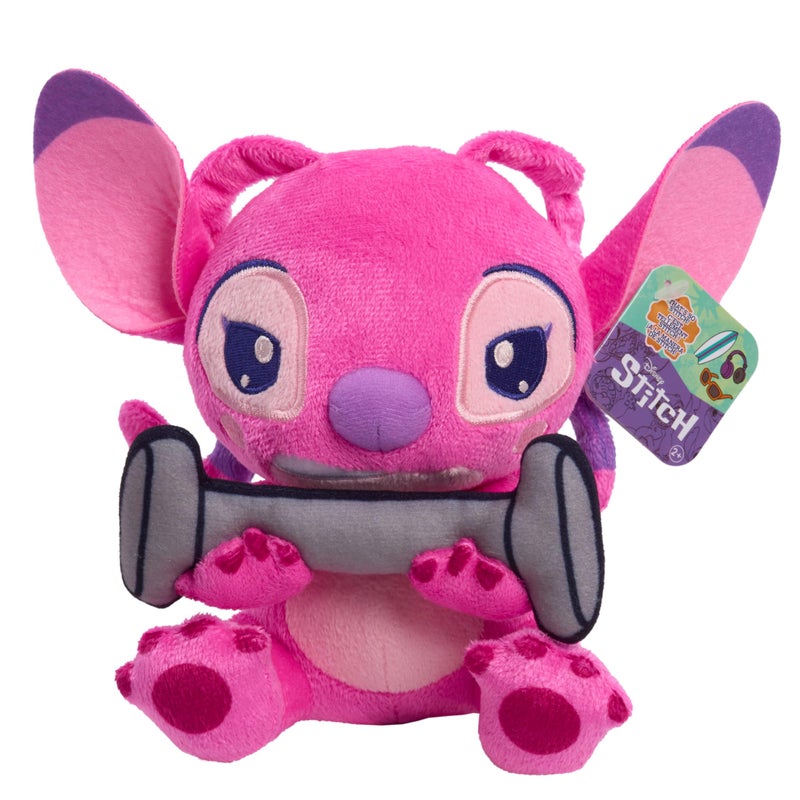 Just Play Disney Stitch Thats So Stich Angel Small 7-Inch Plush  Stuffed Animal  Pink  Alien  Kids Toys For Ages 2 Up By Just Play - Image 1