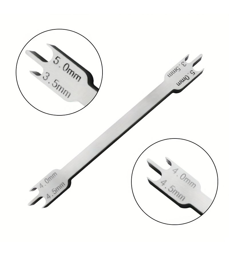Dental Placement Precision Gauge Tool Metric Scales Lightweight Portable Small Model - Image 5