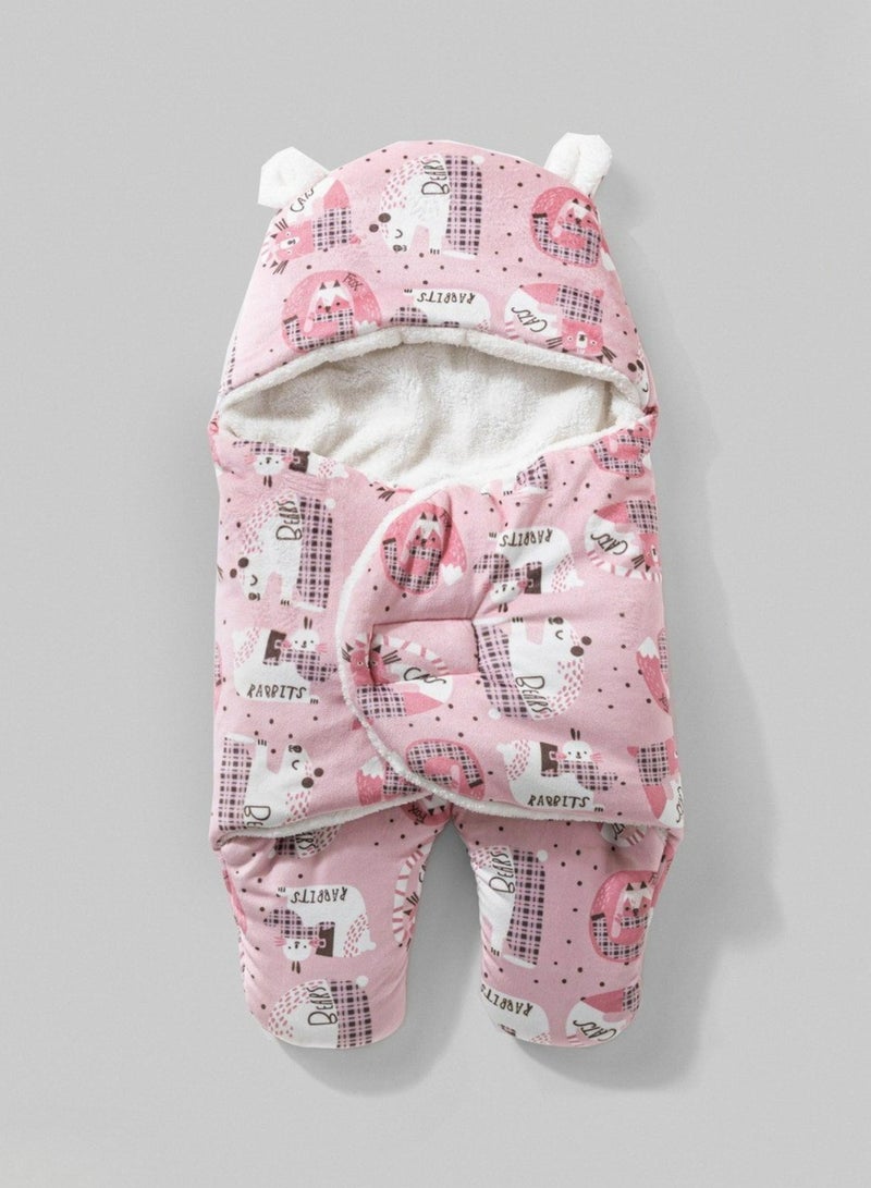 full moon 1 Newborn Swaddle Sack, Wearable Blankets Wrap for Baby