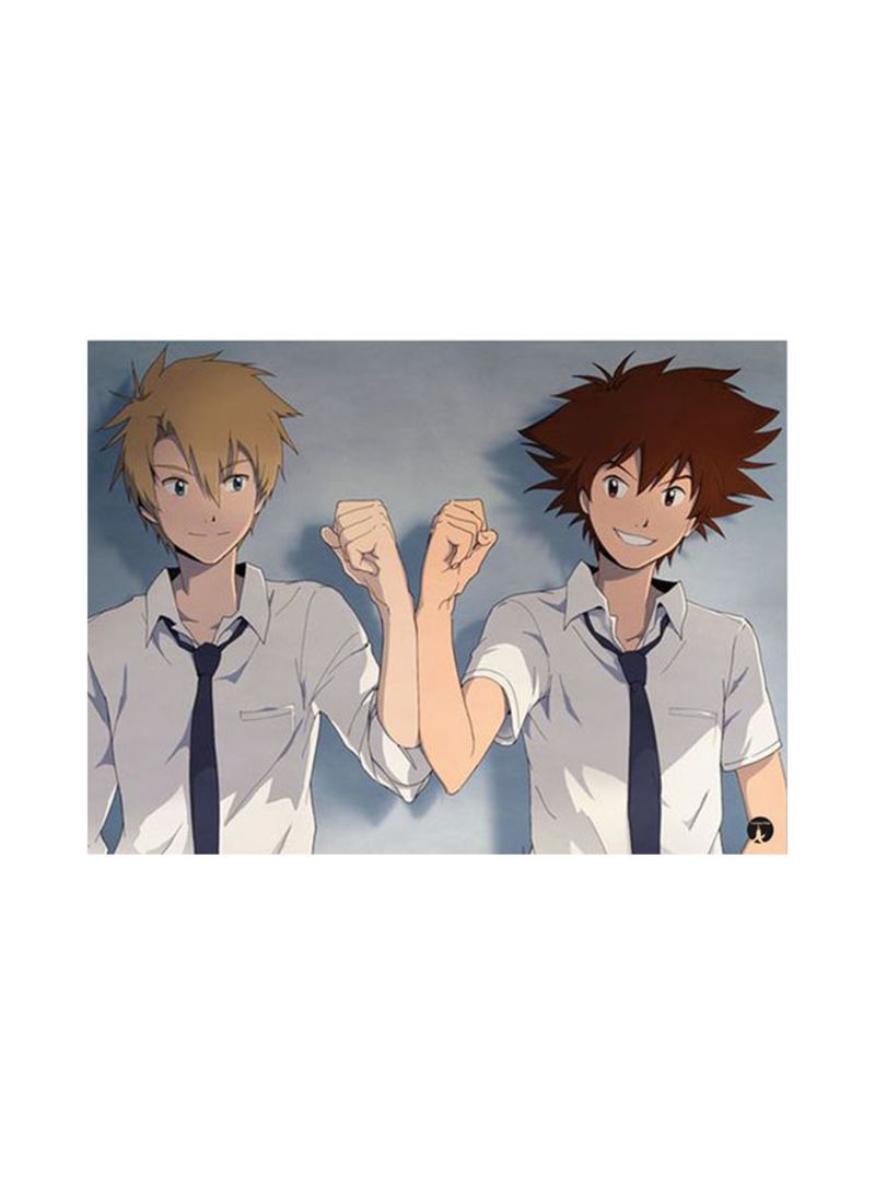 RKN The Anime Digim0n Mouse Pad Blue/Grey