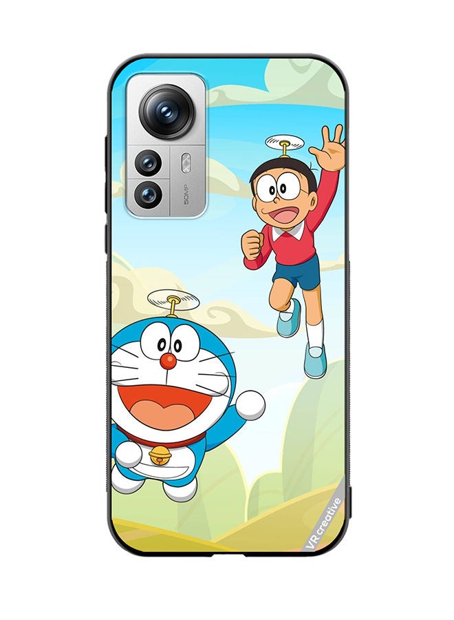 VR CREATIVE Protective Case Cover For Xiaomi 12 Pro Dorami Design Multicolour - Image 1