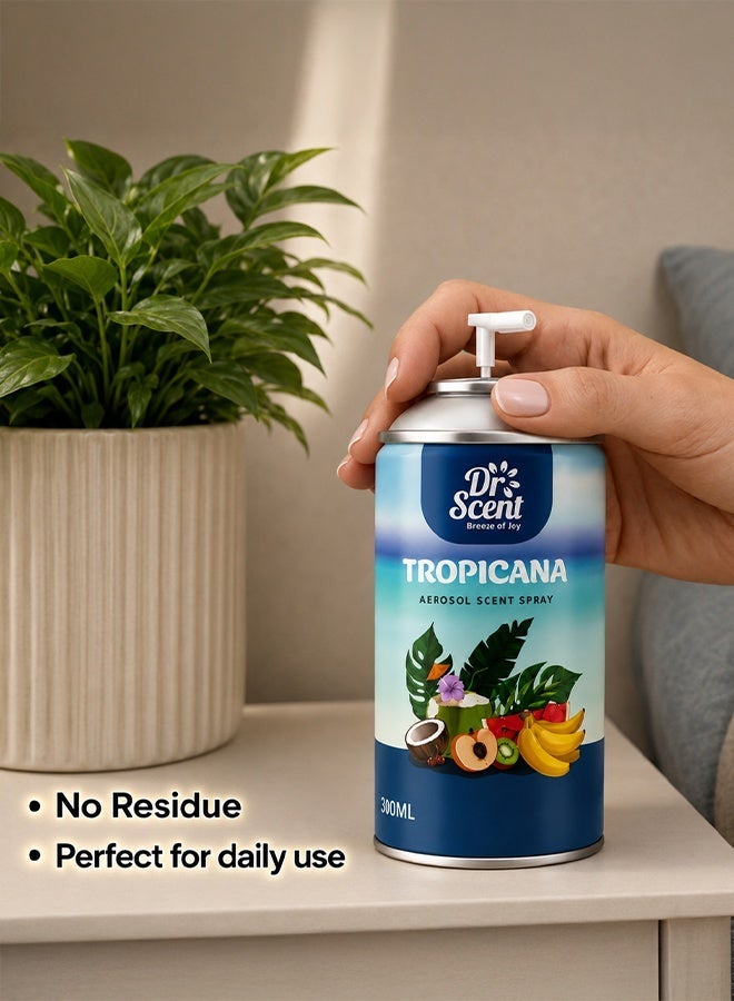 Dr Scent Breeze of Joy Tropicana Air Freshener Aerosol Spray 300ml - Image 4