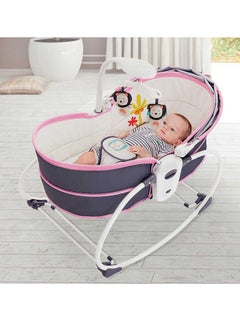 Mastela Mastela 5 in 1 Multifunctional Baby Chair - Rocking, feeding, relaxing and sleeping, comfortable and safe for babies  - Image 1