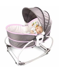 Mastela Mastela 5 in 1 Multifunctional Baby Chair - Rocking, feeding, relaxing and sleeping, comfortable and safe for babies  - Image 2