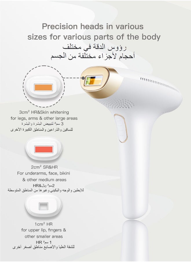 DOSCHER T4Pro Laser Hair Removal IPL Permanent Home Hair Removal Device for Facial Peach Fuzz, Underarms, Bikini Line and Legs  - Image 3