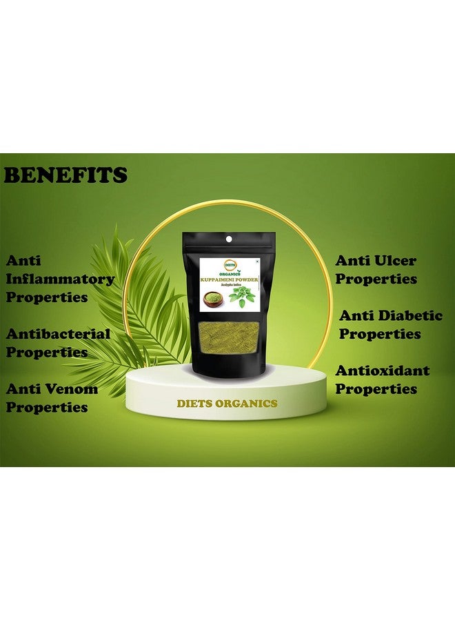 Diets Organics Kuppaimeni Powder-100G (2)/Acalypha indica/Indian nettle Powder for skin - Image 2