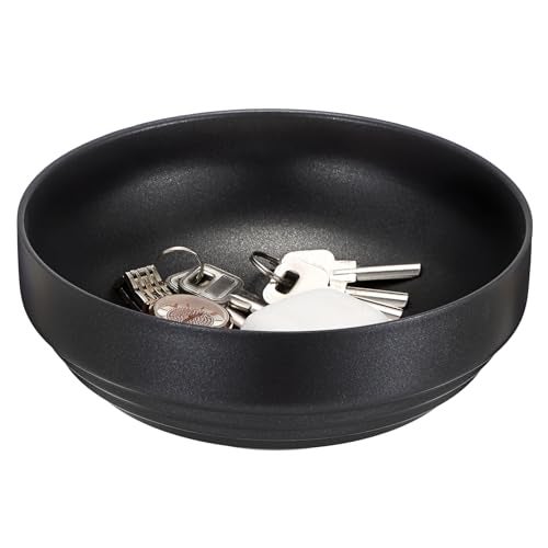 GUSHBIN Key Holder Bowl for Entryway Table Round Catchall Bowl for Coin Fruit Holder Decorative Serving Bowl for Coffee Table Kitchen Counter 74 Inches - Image 1