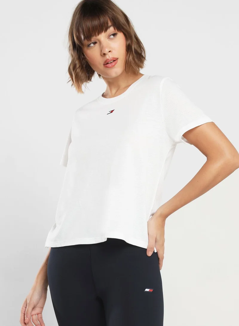 TOMMY HILFIGER Regular Mesh Core T-Shirt