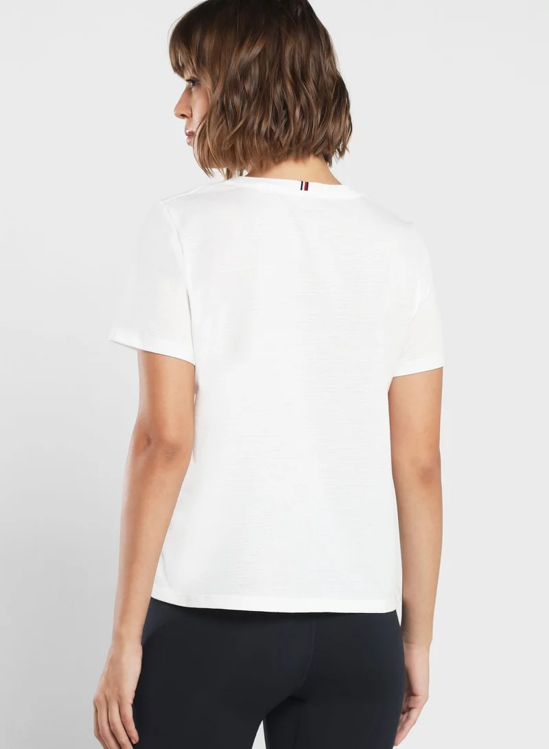 TOMMY HILFIGER Regular Mesh Core T-Shirt