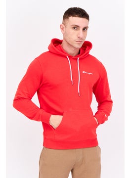 Men Comfort Fit Long Sleeves Outdoor Sweatshirt, Red