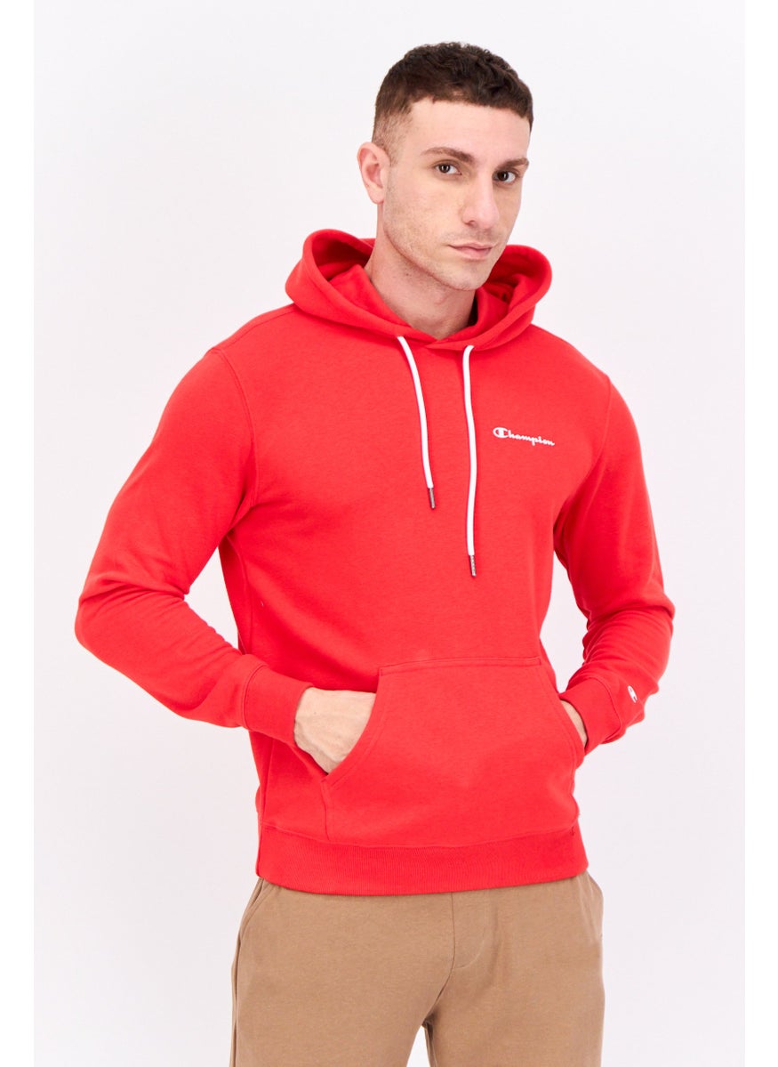 Champion - Men Comfort Fit Long Sleeves Outdoor Sweatshirt, Red - Image 1