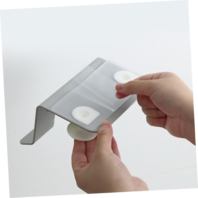 2 Pack Mounted Hair Dryer Holder Stand Strong Load Bearing Capacity Bathroom Vanity Organizer - Image 3