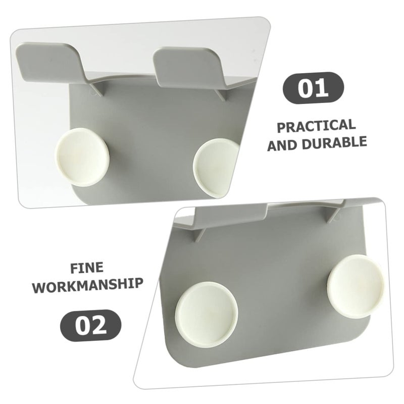 2 Pack Mounted Hair Dryer Holder Stand Strong Load Bearing Capacity Bathroom Vanity Organizer - Image 4