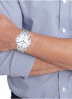 TOMMY HILFIGER Men Analog Round Shape Stainless Steel Wrist Watch 43 mm  - Image 4