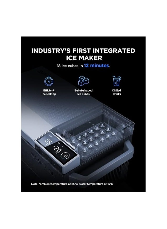 ECOFLOW GLACIER Portable Refrigerator - 120W - EF-GLACIER100  - Image 2