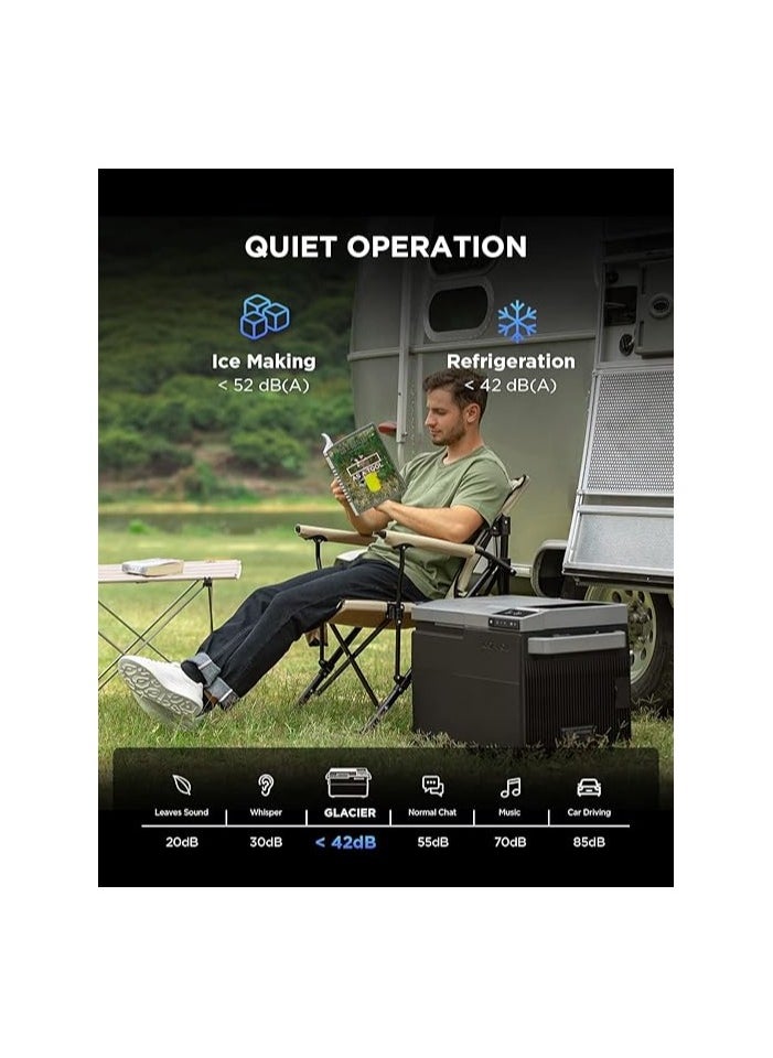 ECOFLOW GLACIER Portable Refrigerator - 120W - EF-GLACIER100  - Image 5
