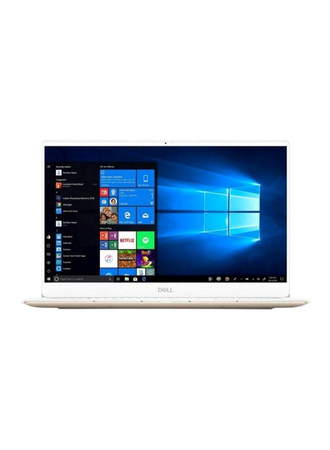 DELL (Upgraded Version) XPS13 Laptop With 13.3-Inch UHD Display, Core i7 Processor/8GB RAM/256GB SSD/Intel Graphics 620/Windows 10 /International Version English Gold - Image 1