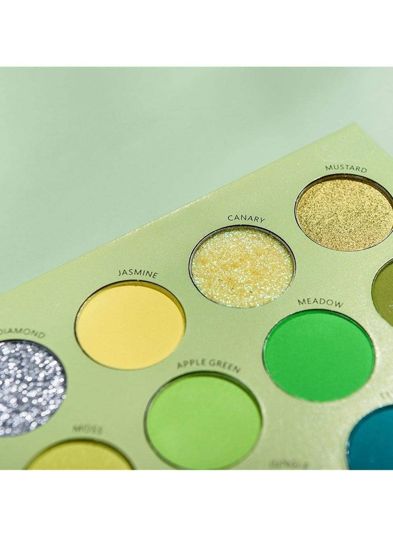 Huitich Book-Style High-Gloss Eyeshadow & Blush Makeup Palette - Image 5