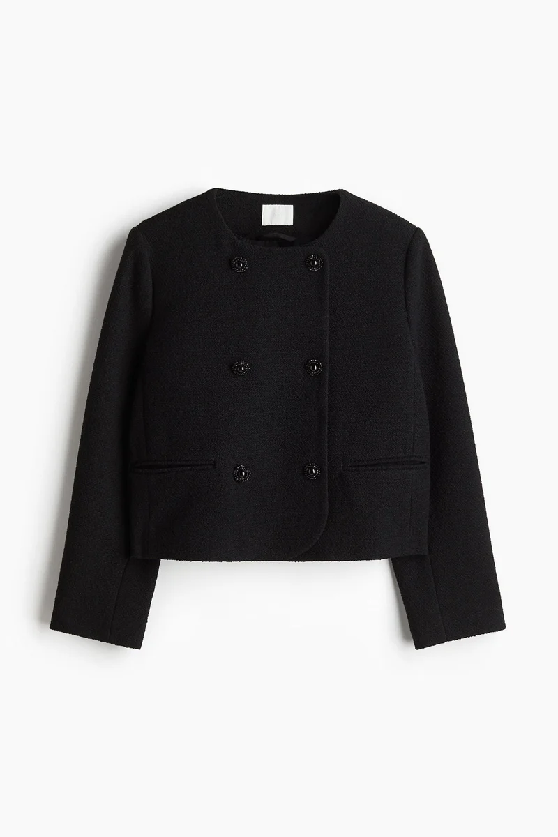 اتش اند ام جاكيت بأزرار مزدوجة