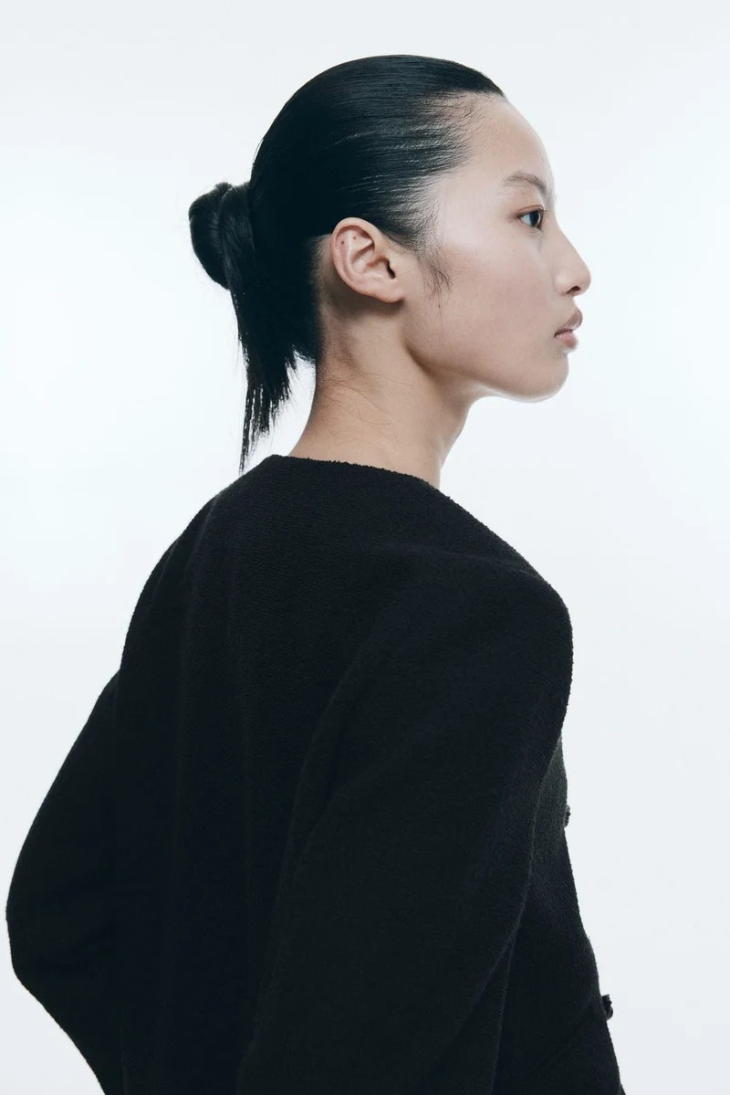 اتش اند ام جاكيت بأزرار مزدوجة